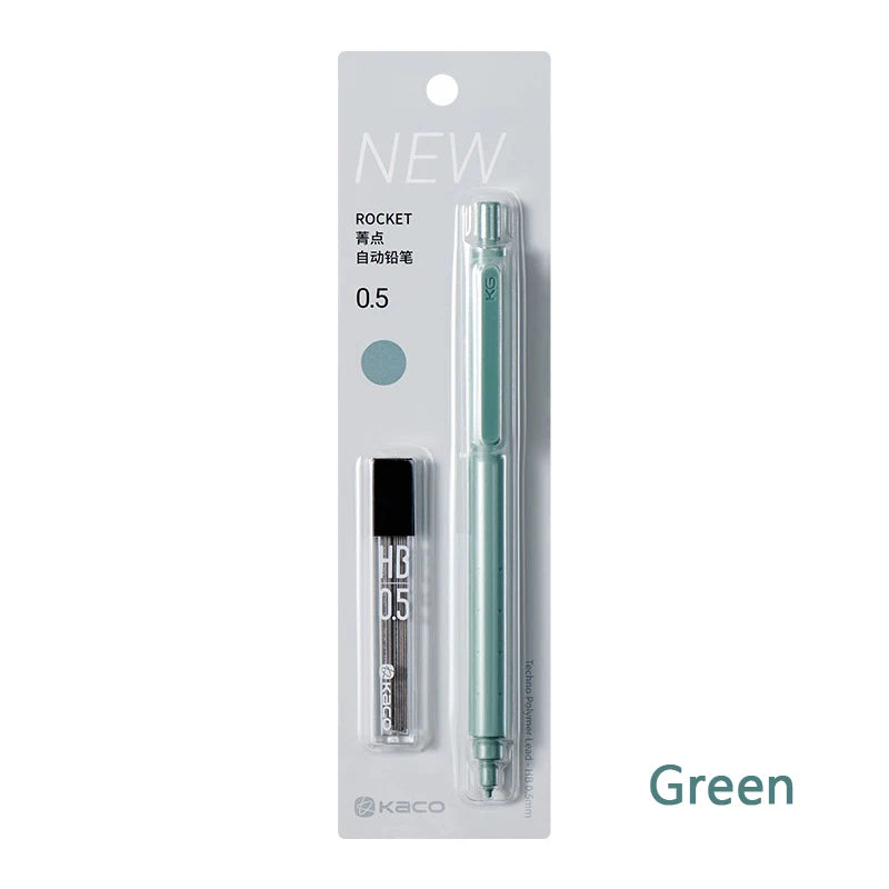 CowLost | product_id-kaco-rocket-0-5mm-hb-mechanical-pencil-set-for-writing-and-drawing |8