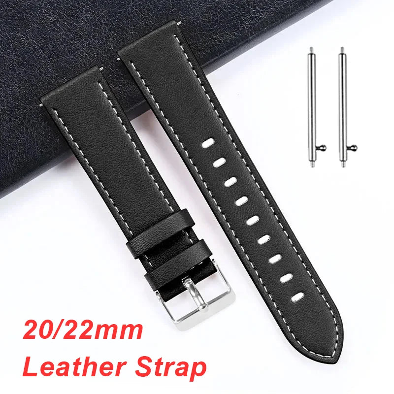 CowLost | bracelets-product_id-genuine-leather-quick-release-watch-strap-20mm-22mm-for-seiko-rolex-unisex-wristband |1