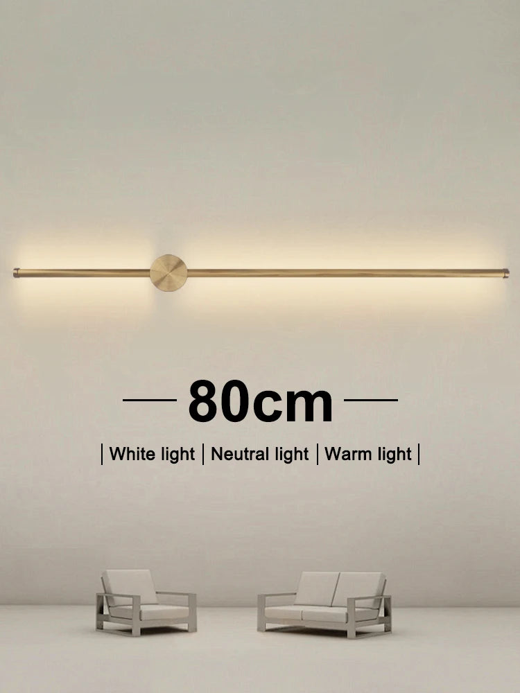 CowLost | product_id-modern-led-wall-lamp-100-120cm-white-gold-corridor-bedside-sconce-indoor-lighting |8