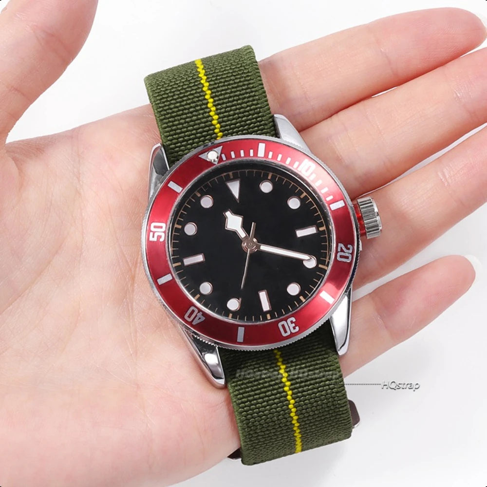 CowLost | product_id-universal-nylon-18-22mm-smartwatch-strap-with-metal-buckle |5