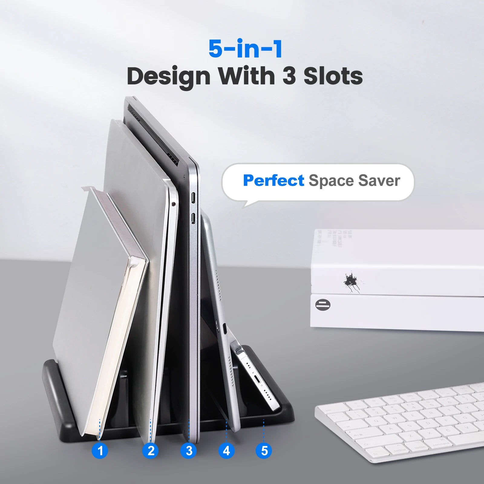 CowLost | vaydeer-plastic-vertical-laptop-stand-holder-adjustable |25