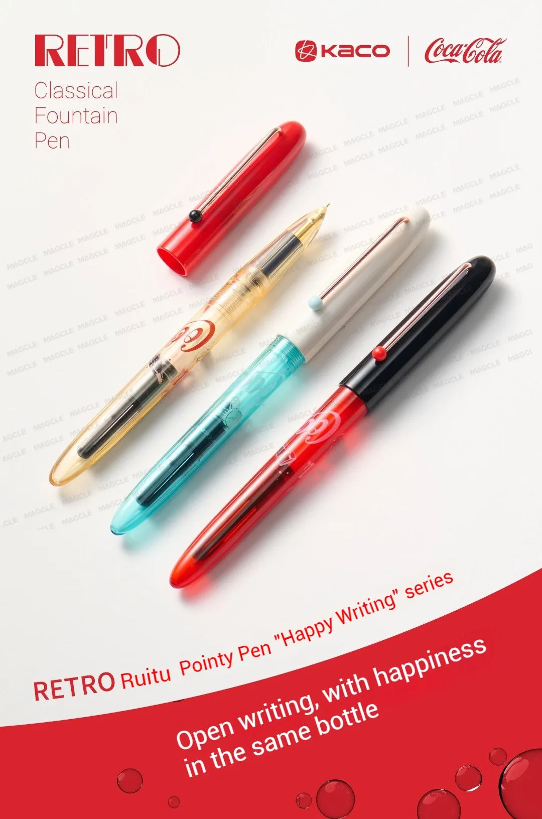CowLost | product_id-kaco-retro-coca-cola-mellow-fountain-pen-extra-fine-0-38mm-with-built-in-cartridge |19