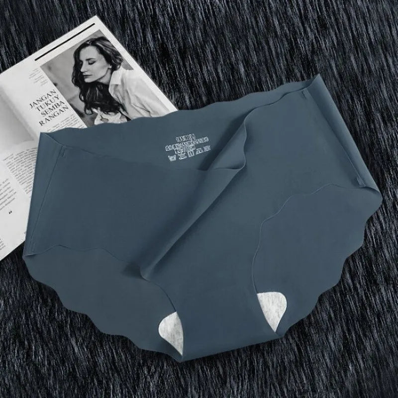 CowLost | product_id-3pcs-seamless-ice-silk-low-waist-womens-briefs-m-xl-invisible-underwear |10