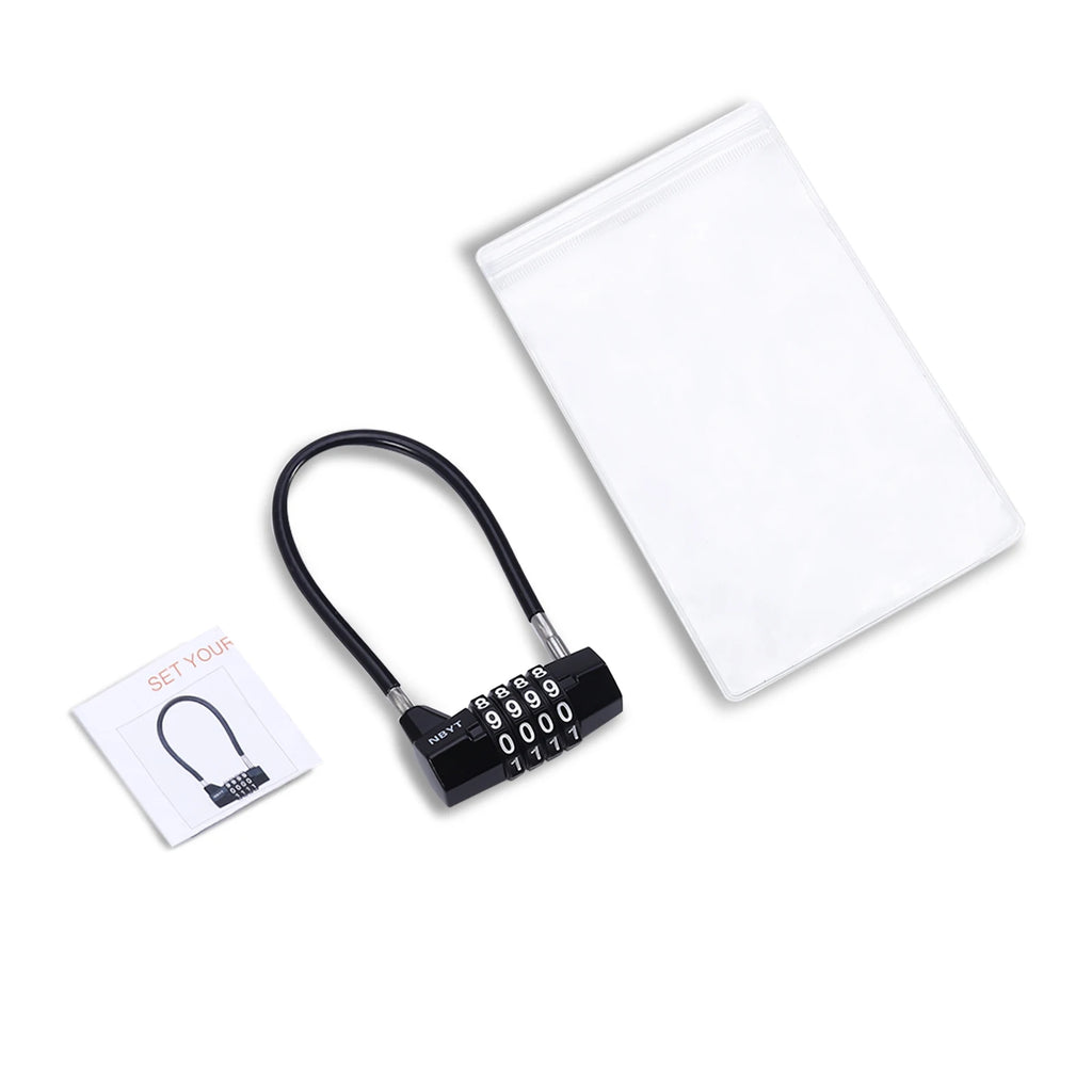 Mini Dial Combination Padlock for Travel, Luggage, Gym Security