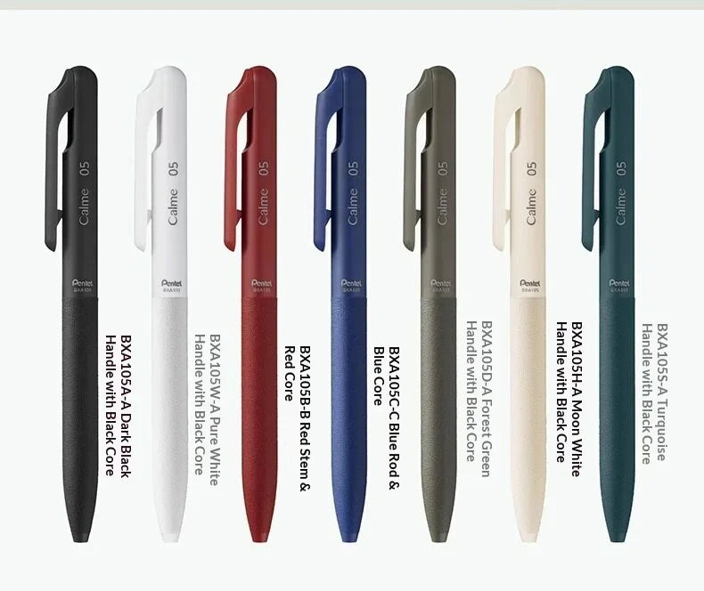 CowLost | product_id-pentel-calme-multi-color-noise-reduction-gel-pen-with-ergonomic-design |14