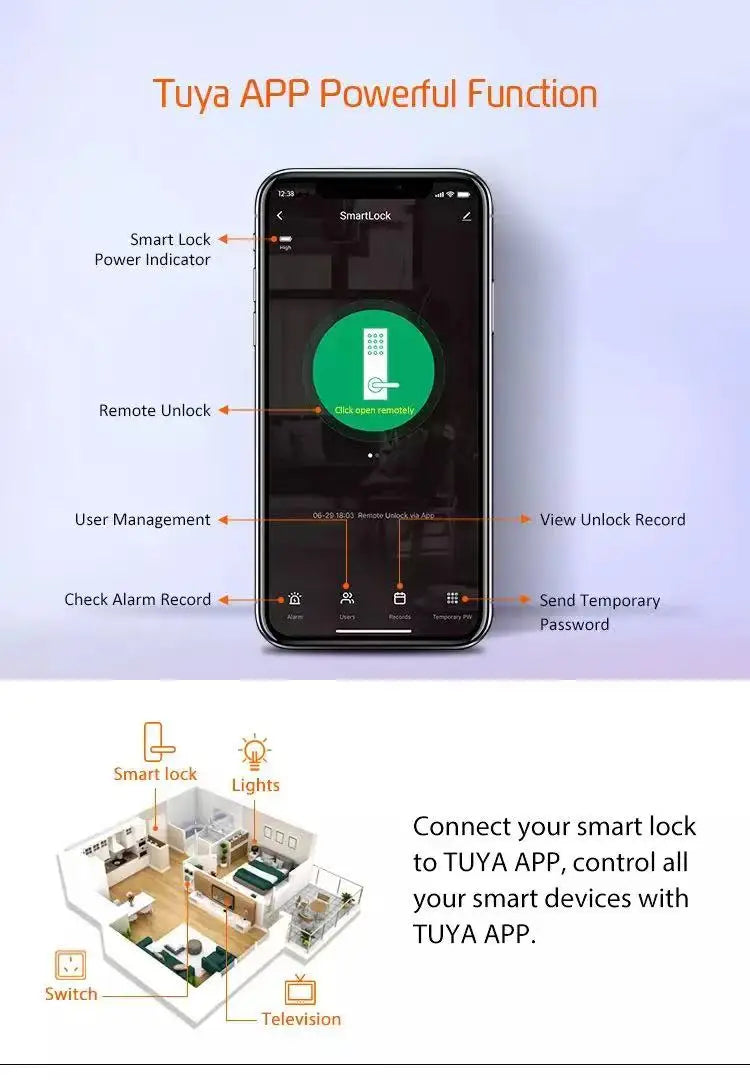 CowLost | locks-keys-product_id-vseume-intelligent-outdoor-electronic-rim-lock-with-tuya-smart-life-app-double-sided-fingerprint-waterproof-gate-lock |15