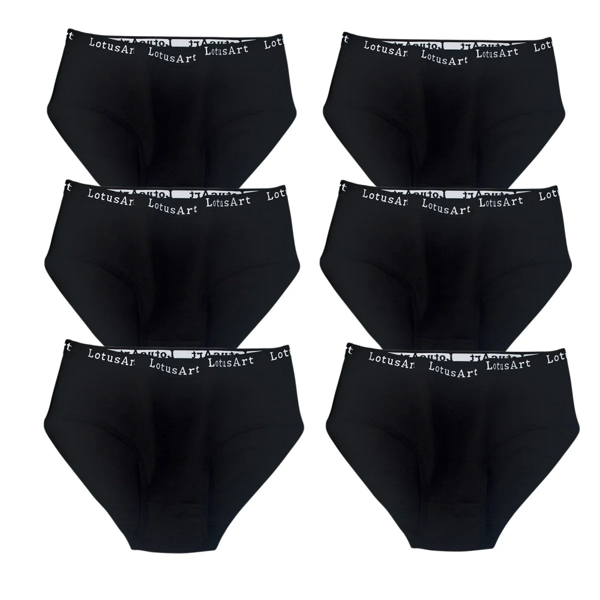 CowLost | product_id-6pcs-women-s-high-rise-seamless-cotton-briefs-m-2xl-solid-colors |15