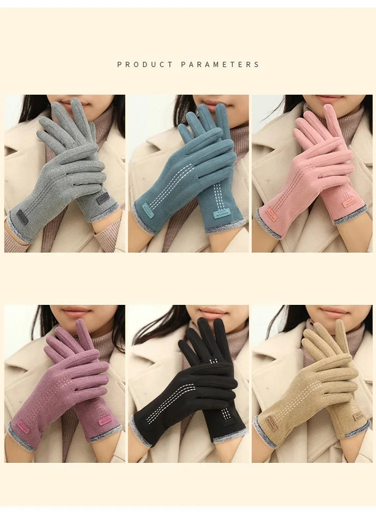 CowLost | winter-womens-gloves-vintage-windproof-touch-screen |7