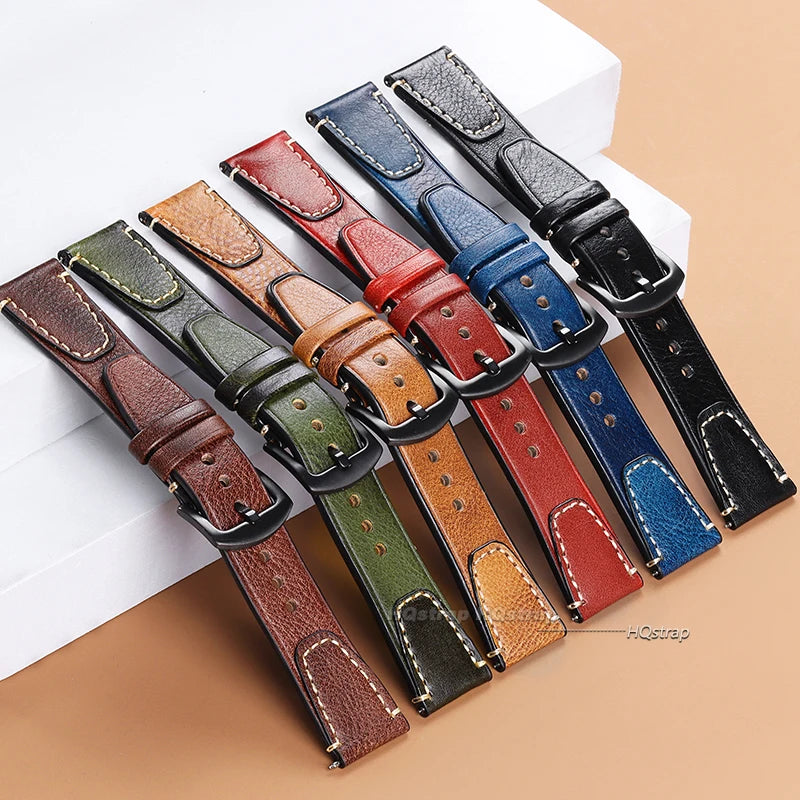 CowLost | product_id-18mm-22mm-retro-genuine-leather-watchband-with-stitching-for-tudor-seiko-rolex |3