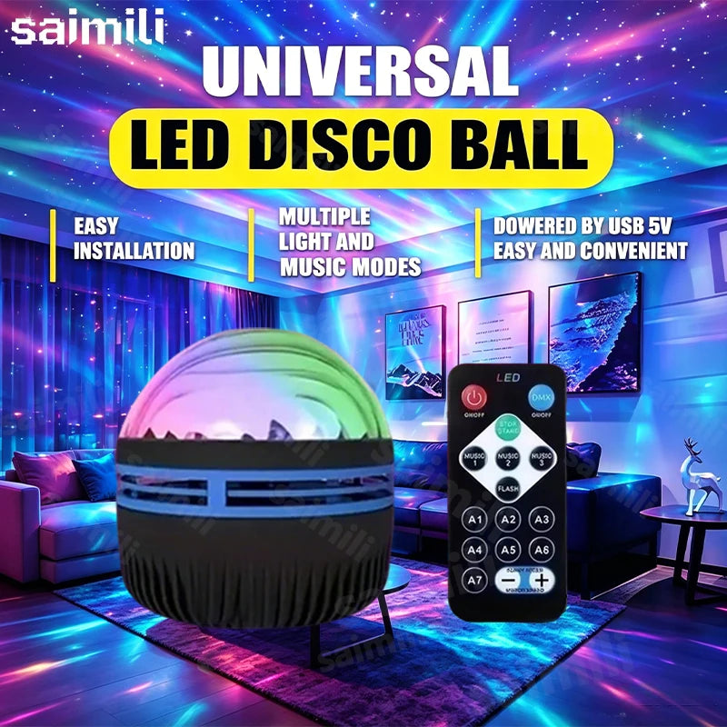 CowLost | usb-galaxy-projector-aurora-5v-night-light-360-rotating-gb-colorful-night-lights-with-remote-control-for-home-theater-room-deco |1