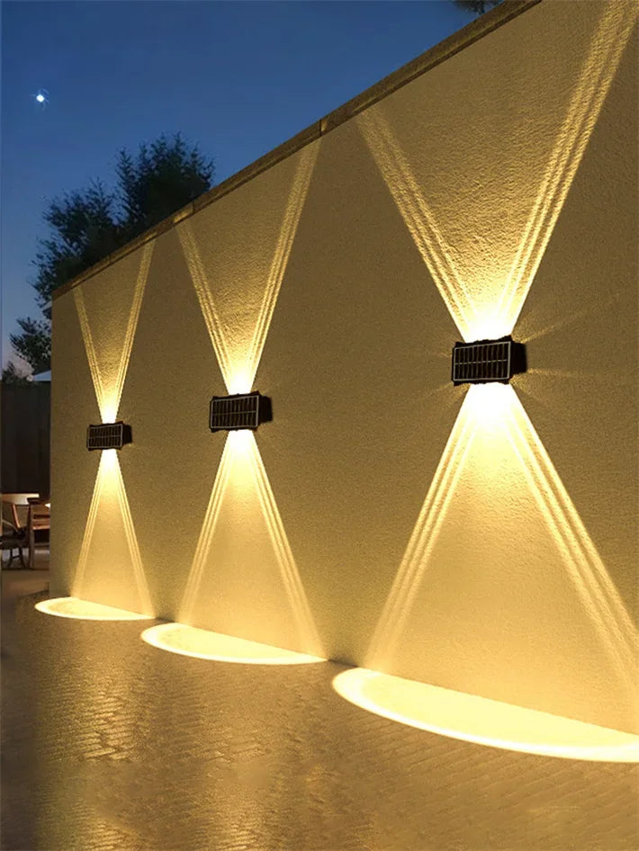 CowLost | product_id-solar-waterproof-led-wall-light-outdoor-high-brightness-up-down-garden-light |8