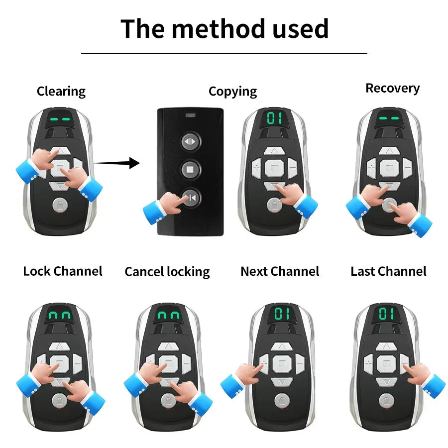 CowLost | product_id-20-in-1-universal-rechargeable-garage-door-remote-control-300-980mhz |6
