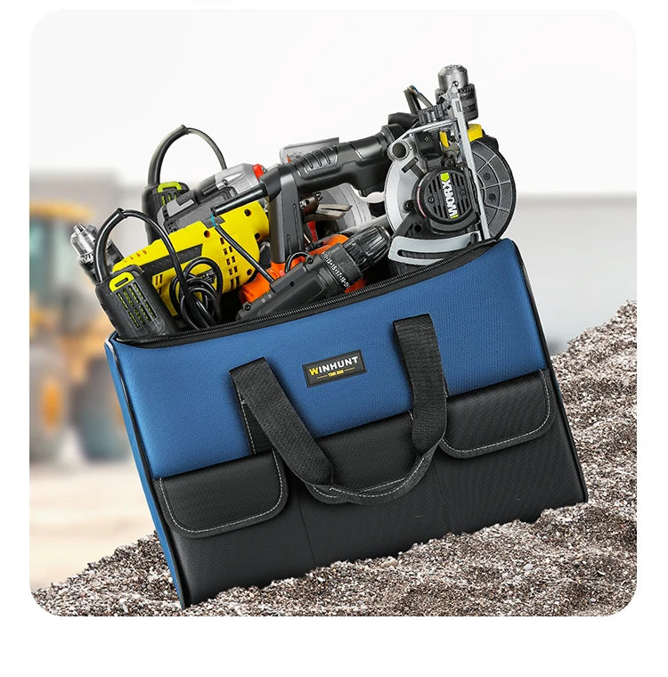 CowLost | product_id-heavy-duty-wide-mouth-tool-bag-with-pockets-organizer-for-tool-storage-and-transport |11