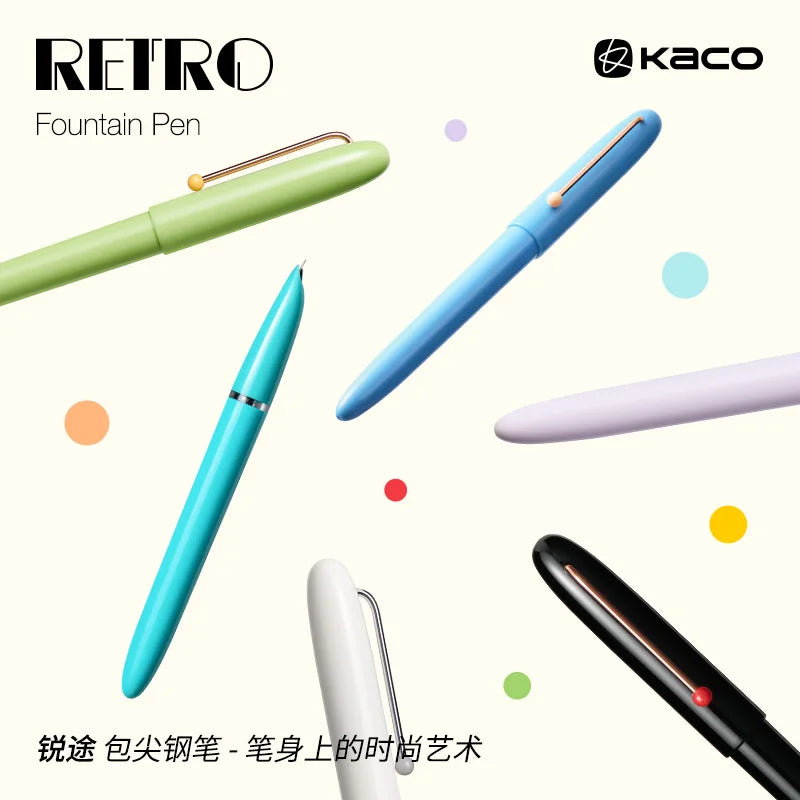 CowLost | product_id-kaco-retro-fountain-pen-ef-tip-premium-calligraphy-writing-tool-with-bag-for-school-office |1