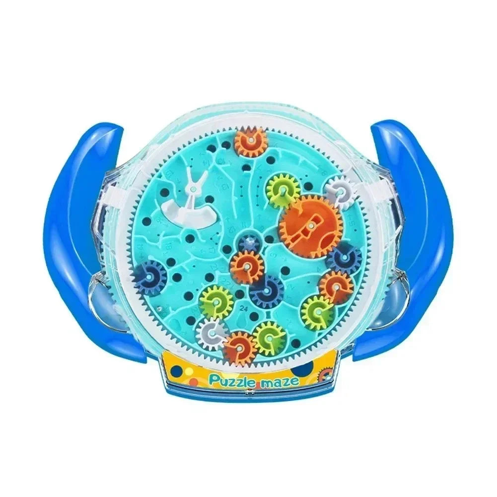 3D Gear Labyrinth Balance Ball Maze Puzzle Educational Toy for Kids Christmas Gift