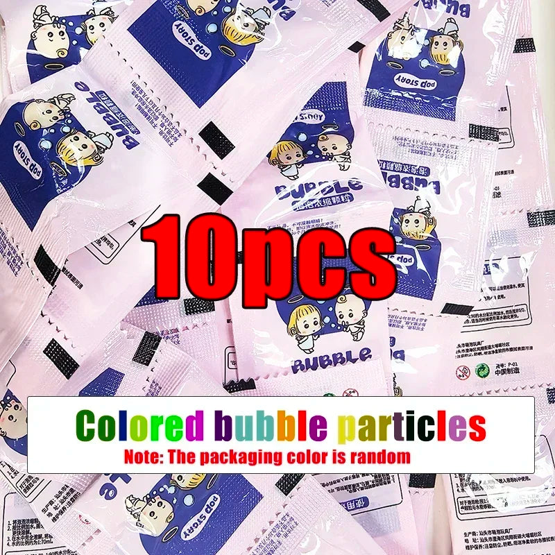 CowLost | product_id-10-40pcs-colorful-bubble-machine-concentrated-granules-10pcs-750ml-bubble-gun-supplement-liquid |20