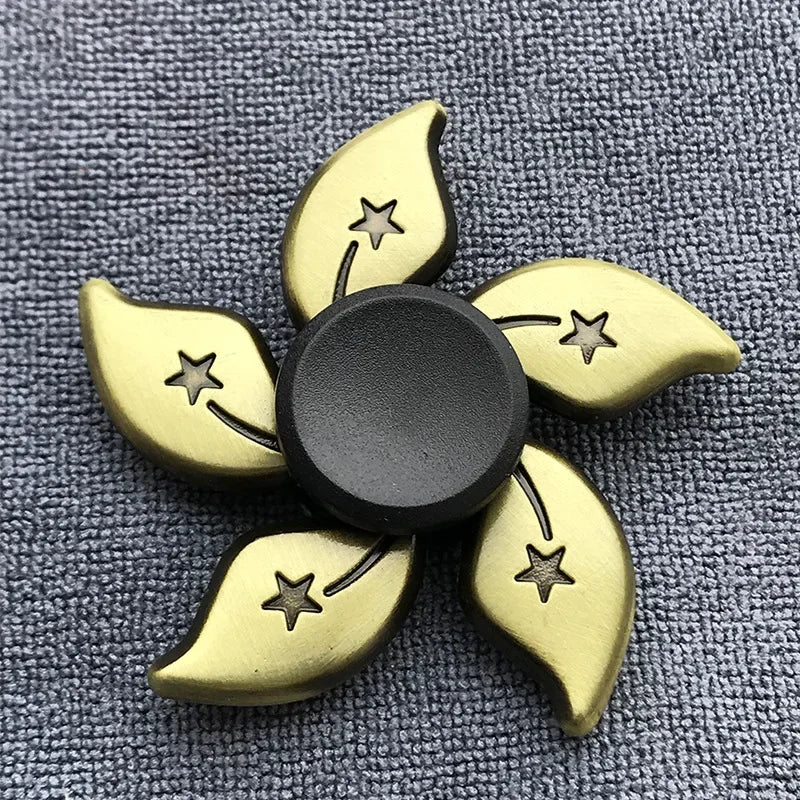 CowLost | product_id-bronze-metal-alloy-fidget-spinner-with-r188-mute-bearing-for-stress-relief |27