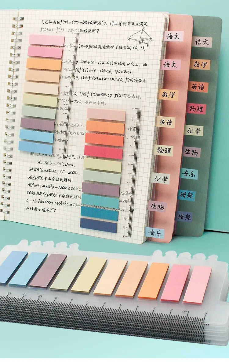 CowLost | color-series-self-adhesive-memo-pad-sticky-notes-bookmark |7