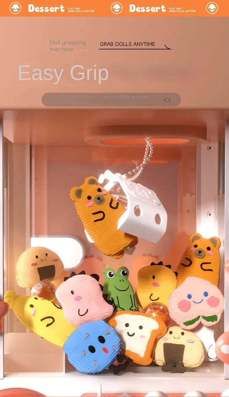 Cartoon Rabbit Claw Game Machine Coin Operated Toy for Kids