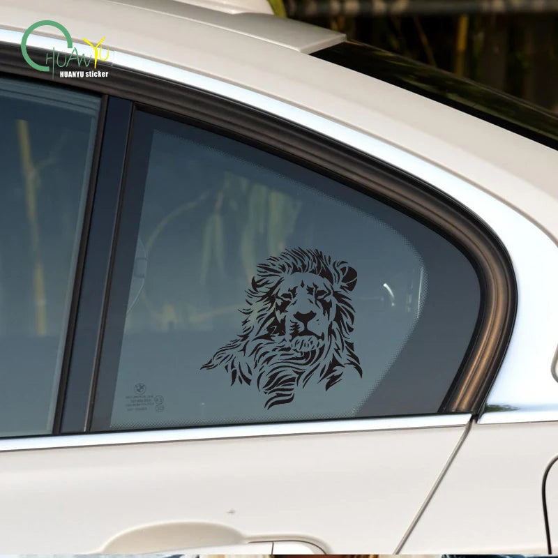 CowLost | personalized-hollow-out-lion-car-sticker |5