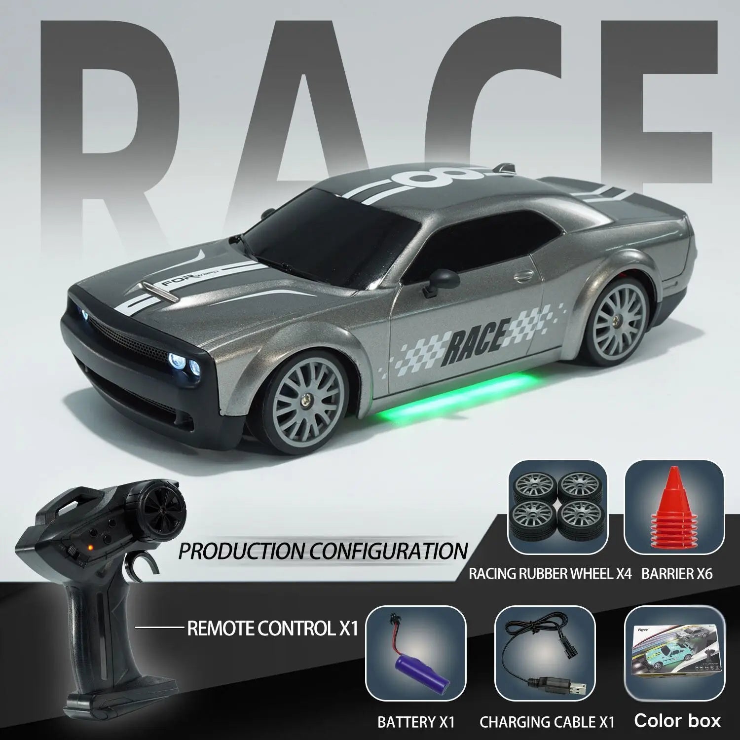 CowLost | fencing-barriers-dodge-hellcat-1-16-4wd-high-speed-remote-control-drift-car |42