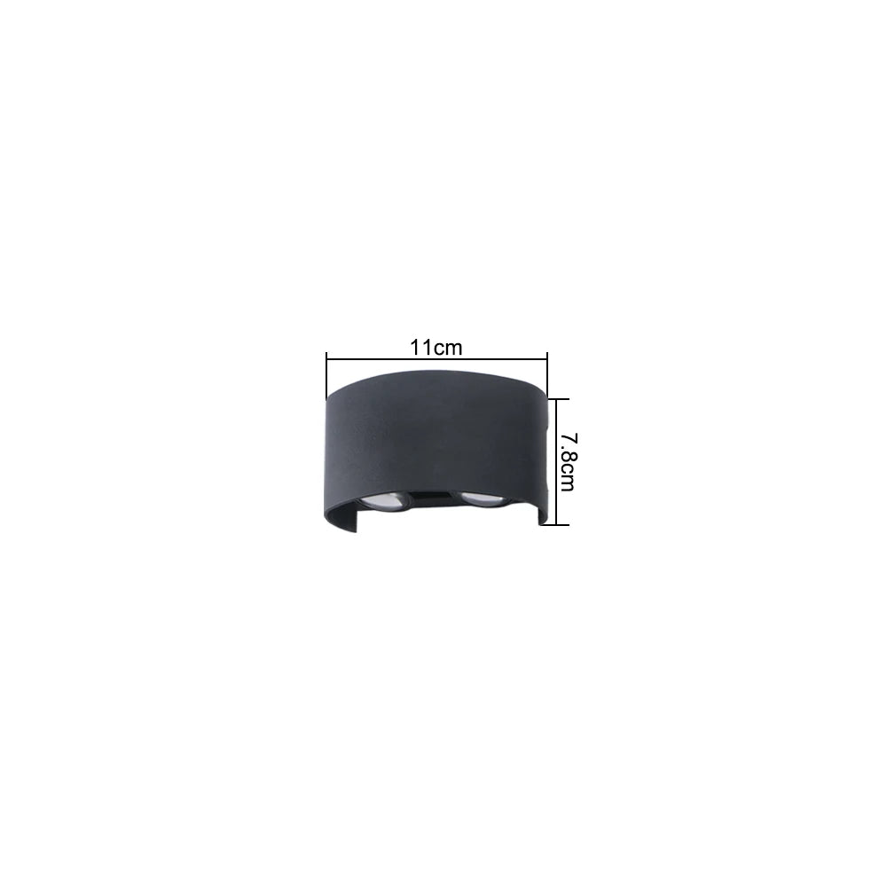 CowLost | product_id-led-wall-lamp-ip65-waterproof-up-down-light-indoor-outdoor-ac110-220v-plastic |16