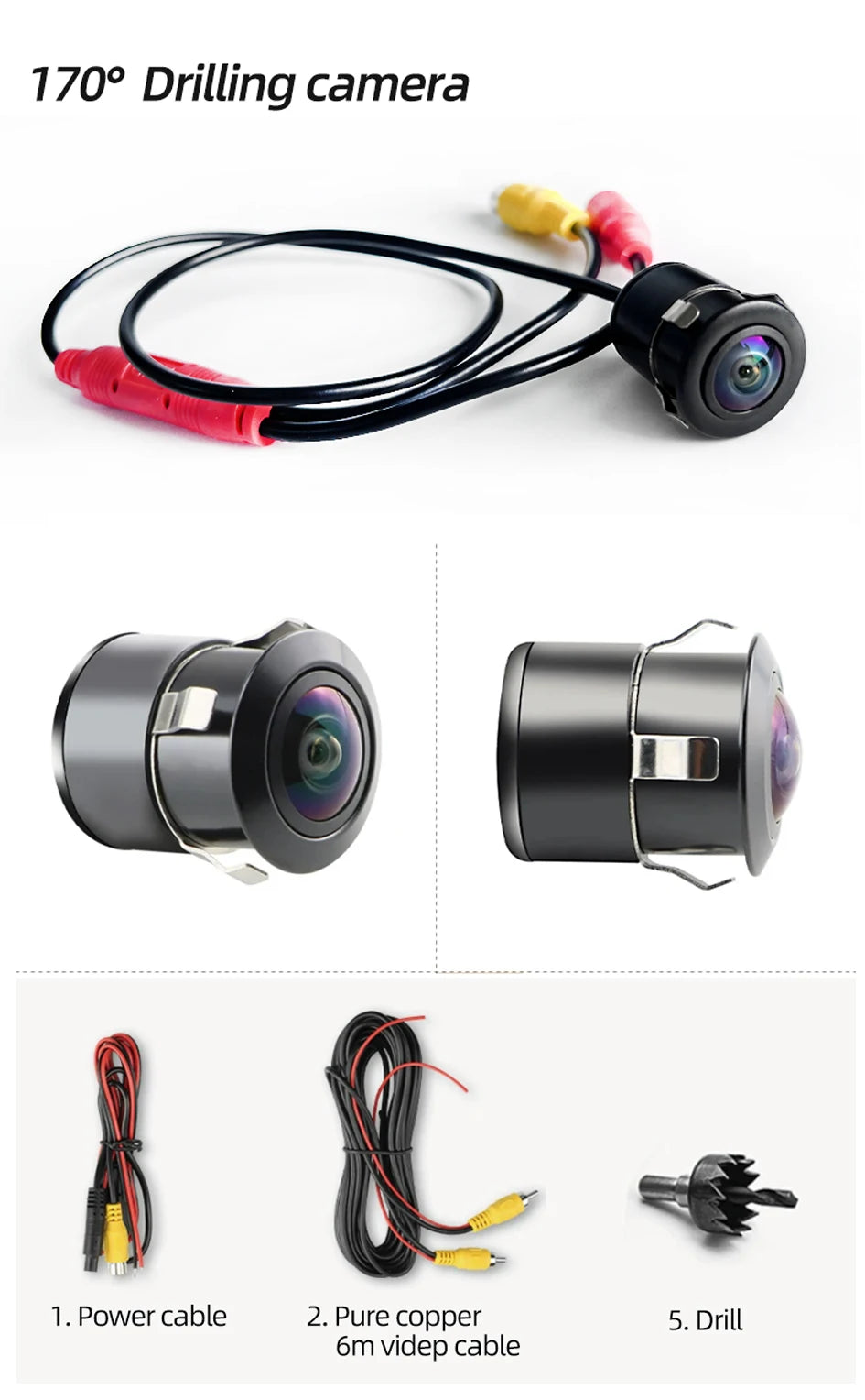 CowLost | ahd-170-wide-angle-fisheye-lens-car-front-and-rear-view-reversing-camera |12