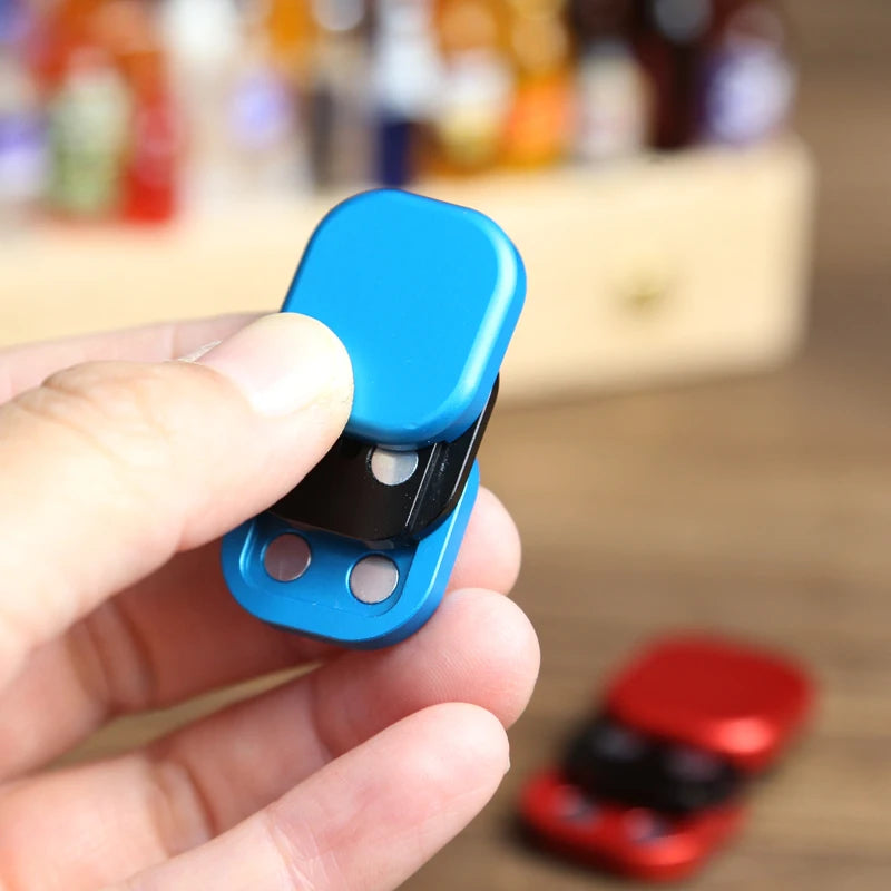 CowLost | aluminium-alloy-mini-3-layer-fidget-haptic-slider-metal-edc-fidget-toys-adult-stress-relief-toys-for-adult-children-gift |3