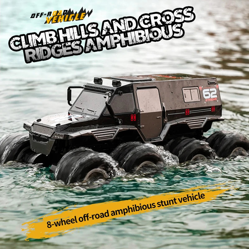 CowLost | fencing-barriers-jjrc-q137-8x8-2-4g-8wd-off-road-amphibious-remote-control-stunt-car |2