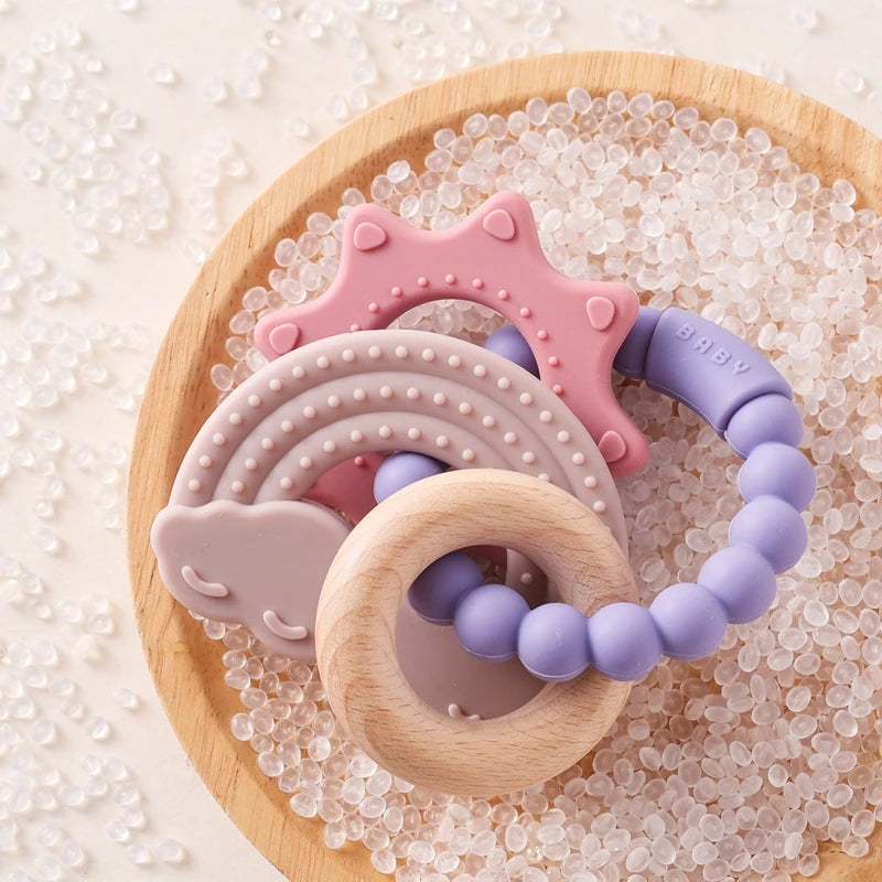 CowLost | baby-transport-accessories-silicone-baby-teether-1pc-food-grade-0-12-months-toy |18
