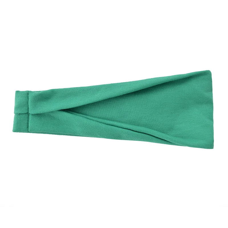 CowLost | women-headband-turban-solid-color-elastic-hair-bands |12