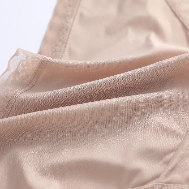 CowLost | activewear-pants-3pcs-seamless-ice-silk-lace-panties-set |32