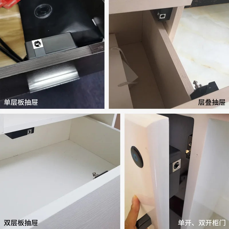CowLost | locks-keys-product_id-nfc-rfid-13-56mhz-invisible-electronic-smart-drawer-cabinet-lock-drill-free |7