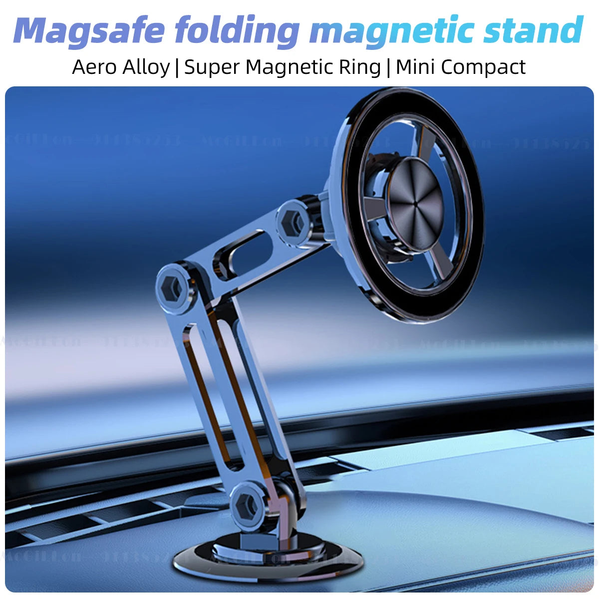 CowLost | product_id-strong-magnetic-foldable-360-rotate-car-phone-holder-for-magsafe-iphone-14-13-gps-air-vent-mount |2