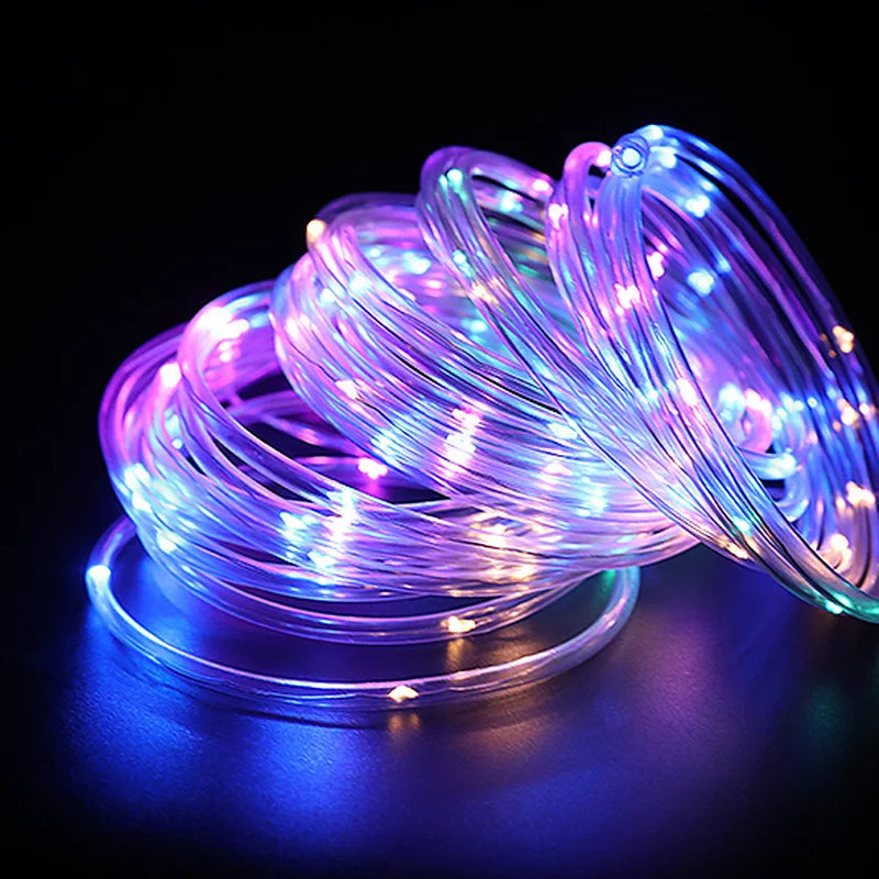 CowLost | product_id-300led-solar-waterproof-outdoor-fairy-rope-lights-for-garden-lawn-pathway-christmas-decor |9