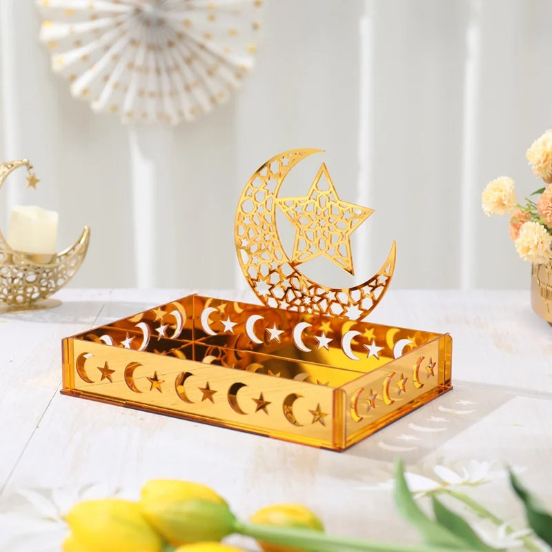 CowLost | eid-mubarak-tray-ramadan-table-centerpieces-plate-acrylic |9