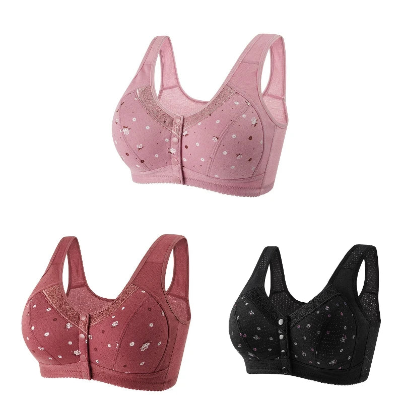 CowLost | product_id-fallsweet-3-piece-wireless-front-closure-seamless-lace-bra-set-plus-size |22