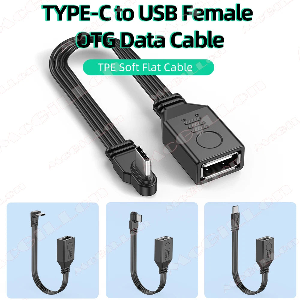 CowLost | product_id-flat-type-c-to-otg-usb-2-0-adapter-cable-90-male-to-female-for-phones-tablets-computers |1