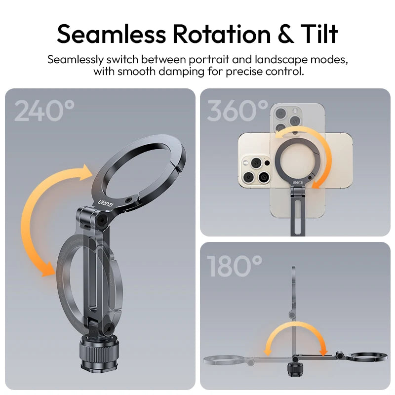 CowLost | double-side-magnetic-phone-mount-for-camera-tripod-for-iphone-16-15-14-13 |6