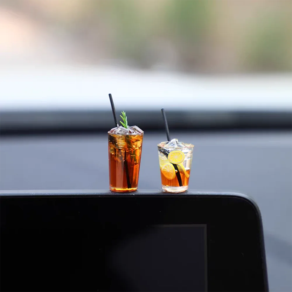 CowLost | product_id-funny-mini-drink-cup-car-ornament-iced-americano-tea-console-decoration-gift |13