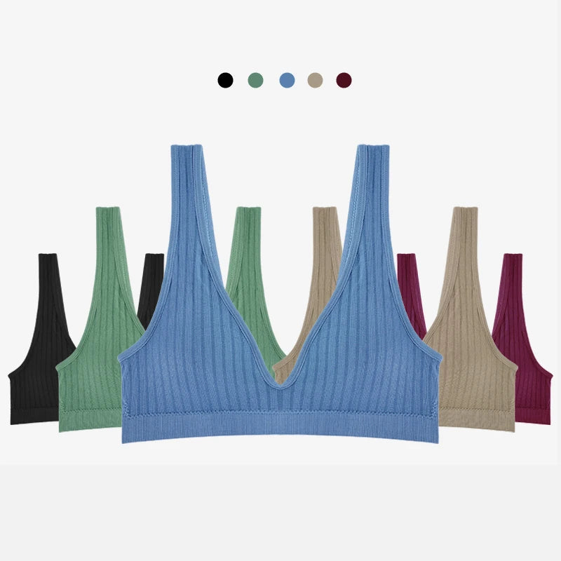 CowLost | seamless-sports-bra-6-color-women-padded-brassiere |3
