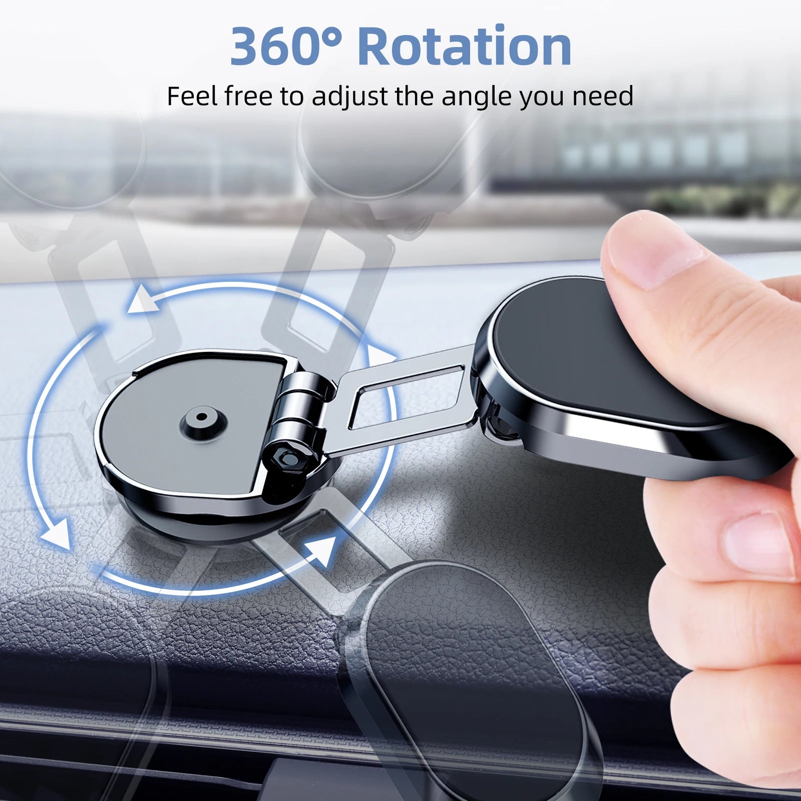 CowLost | product_id-magnetic-360-rotatable-foldable-car-phone-holder-universal-dashboard-stand-navigation-bracket |8
