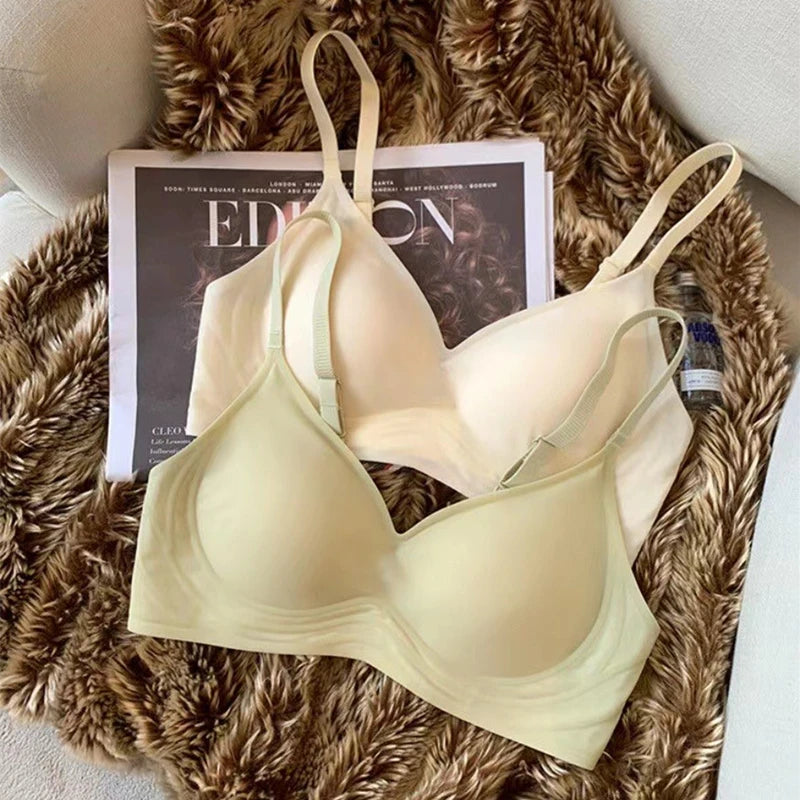 CowLost | product_id-womens-seamless-wire-free-sleep-bra-with-breathable-non-marking-gathered-support |11