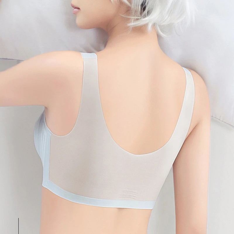 CowLost | product_id-ultra-thin-wireless-seamless-push-up-bandeau-bra-with-elegant-back-for-women |8
