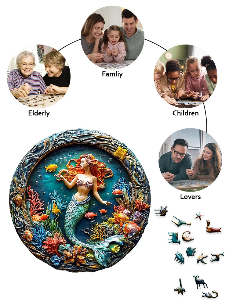 CowLost | product_id-mermaid-wooden-3d-puzzle-in-elegant-gift-box-family-game-decorative-art-piece |6
