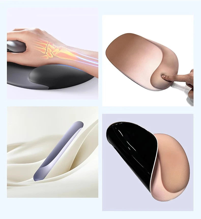 CowLost | ergonomic-mouse-pad-with-gel-wrist-support-premium-lycra-fabric-non-slip |2
