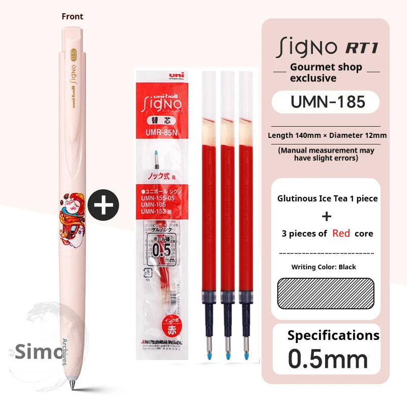 CowLost | product_id-japan-uni-mitsubishi-umn-185-food-museum-collab-0-5mm-gel-pen-ultra-smooth-for-school-collectors-gift |28