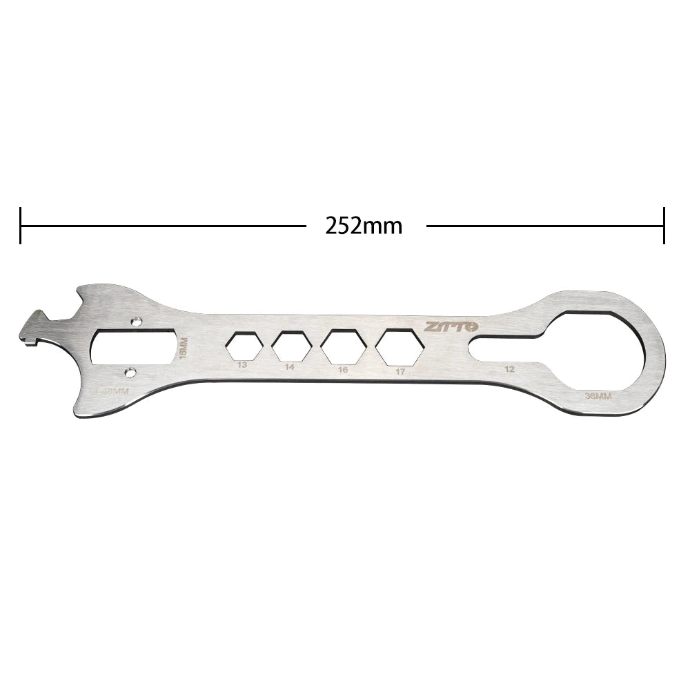 CowLost | ztto-mtb-suspension-fork-cap-repair-allen-wrench-socket-24mm-26mm-27mm-28mm-30mm-32mm-bottom-bracket-tool-installation-remover |23