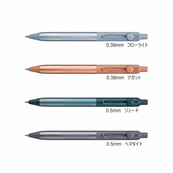 CowLost | product_id-uni-zento-flow-metal-grip-gel-pen-0-38-0-5mm-black-ink-smooth-writing-for-business-journals |5