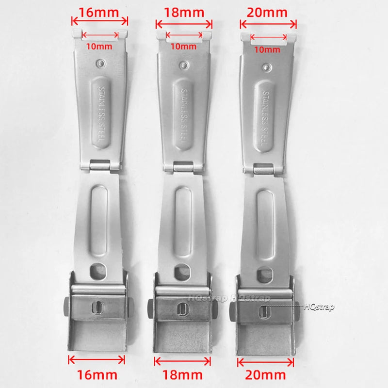 CowLost | product_id-stainless-steel-folding-safety-watch-clasp-16-22mm-double-press-button-strap-accessory |6